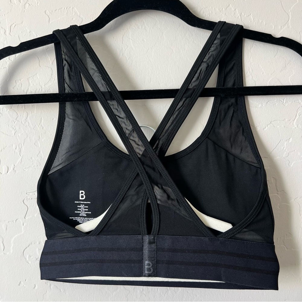 BELOFORTE Roxy Bra in Black. Racerback. Size Small. NWT! - Picture 5 of 7